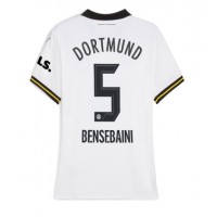 Echipament fotbal Borussia Dortmund Ramy Bensebaini #5 Tricou Treilea 2024-25 pentru femei maneca scurta